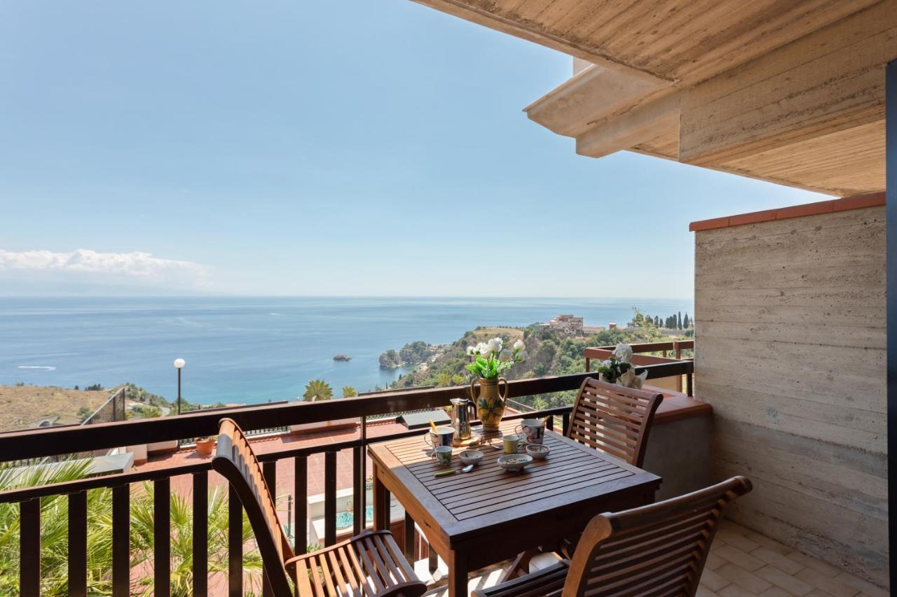 Taormina Panoramic Seaview Apartment Eksteriør bilde