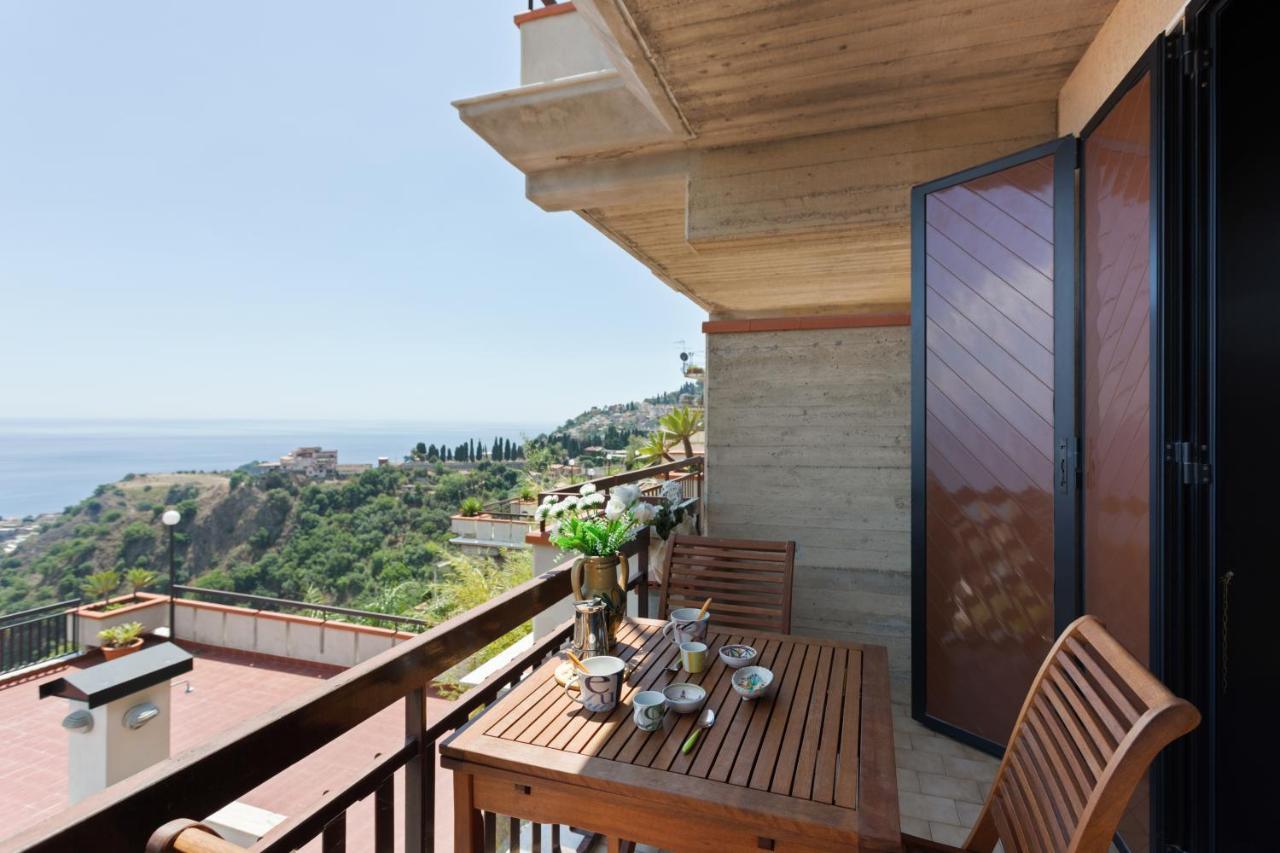 Taormina Panoramic Seaview Apartment Eksteriør bilde